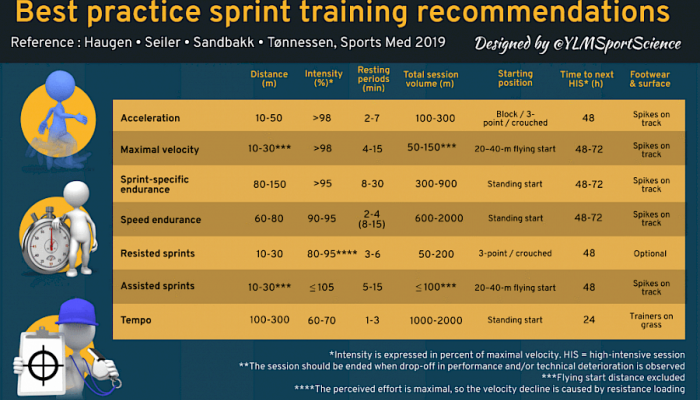 Speed performance in soccer
